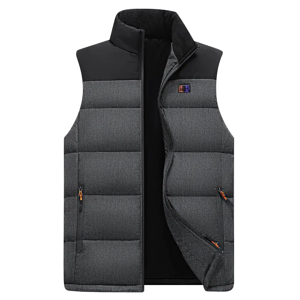Adjustable Temperature Self-heating Vest Washable USB Charging Heated Vest Winter Electric Sleeveless Heating Jacket Man
Adjustable Temperature Self-heating Vest Washable USB Charging Heated Vest Winter Electric Sleeveless Heating Jacket Man