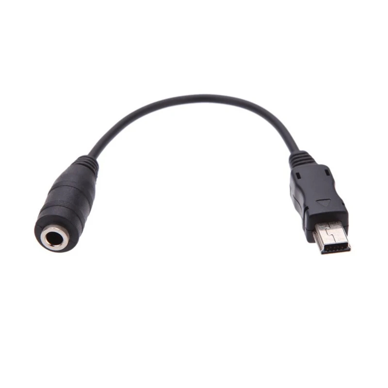 Мини флеш накопитель USB к 3 5 мм Кабельный Шнур для микрофонного адаптера Гоу про HD