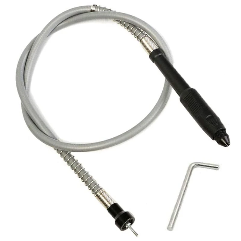 3.2mm/1/8inch Shaft Adapter Attachment, Flexible Drill Shaft Extension Keyless Chuck for Compatible Rotary Grinder Tool 
3.2mm/1/8inch Shaft Adapter Attachment, Flexible Drill Shaft Extension Keyless Chuck for Compatible Rotary Grinder Tool