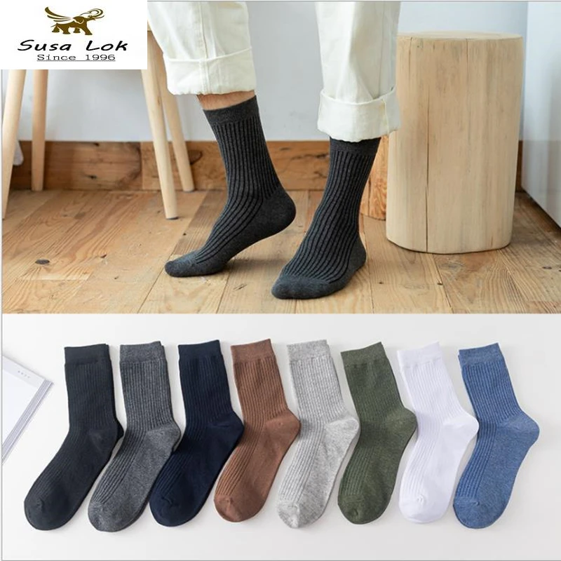 3 PCS Autumn/Winter Men Socks Man Pure Cotton Socks Classic Middle Tube Sock Sweat Absorption Deodorization High Quality
3 PCS Autumn/Winter Men Socks Man Pure Cotton Socks Classic Middle Tube Sock Sweat Absorption Deodorization High Quality