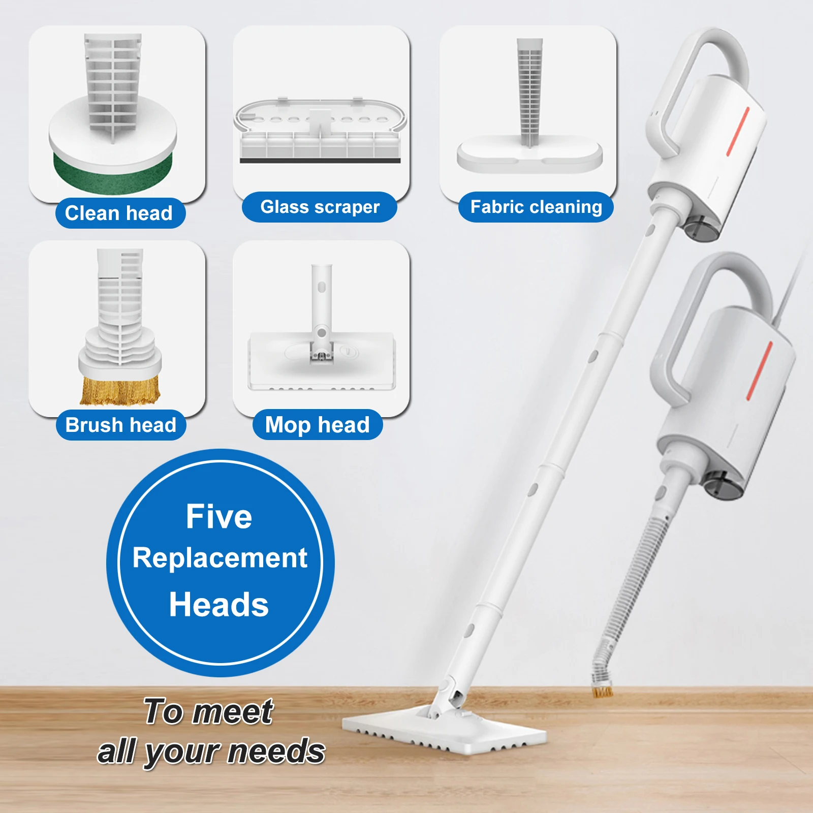 High Temperature Steam Cleaner Mop Hand-Held Oily Steam Cleaner With Aromatherapy Function Anti-Drying 99% Sterilization
High Temperature Steam Cleaner Mop Hand-Held Oily Steam Cleaner With Aromatherapy Function Anti-Drying 99% Sterilization