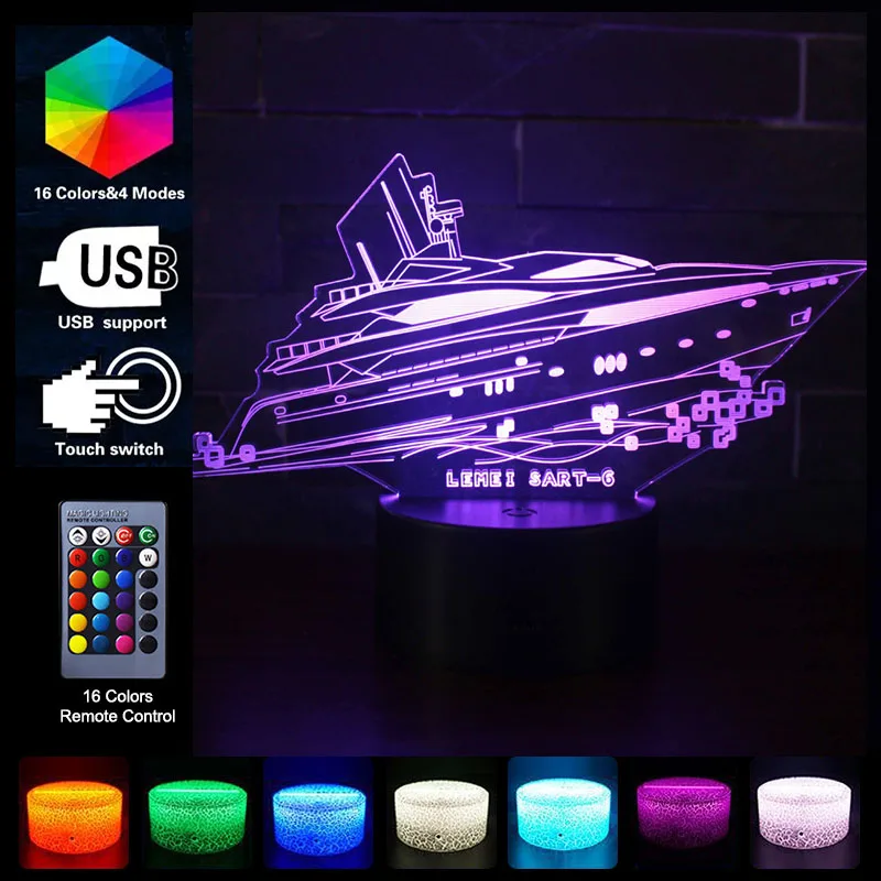 3D Retro Ancient Sailing Sea Boat Ship Night Light USB LED Table Lamp For Kids Bedroom Home Decoration Children Toy Holiday Gift
3D Retro Ancient Sailing Sea Boat Ship Night Light USB LED Table Lamp For Kids Bedroom Home Decoration Children Toy Holiday Gift