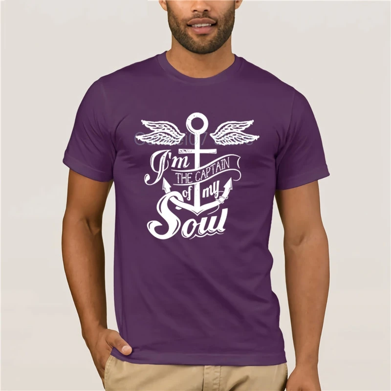 Trendy Creative Graphic T-shirt Top Captain of my soul Sports man's Fashion summer T-shirt
Trendy Creative Graphic T-shirt Top Captain of my soul Sports man's Fashion summer T-shirt