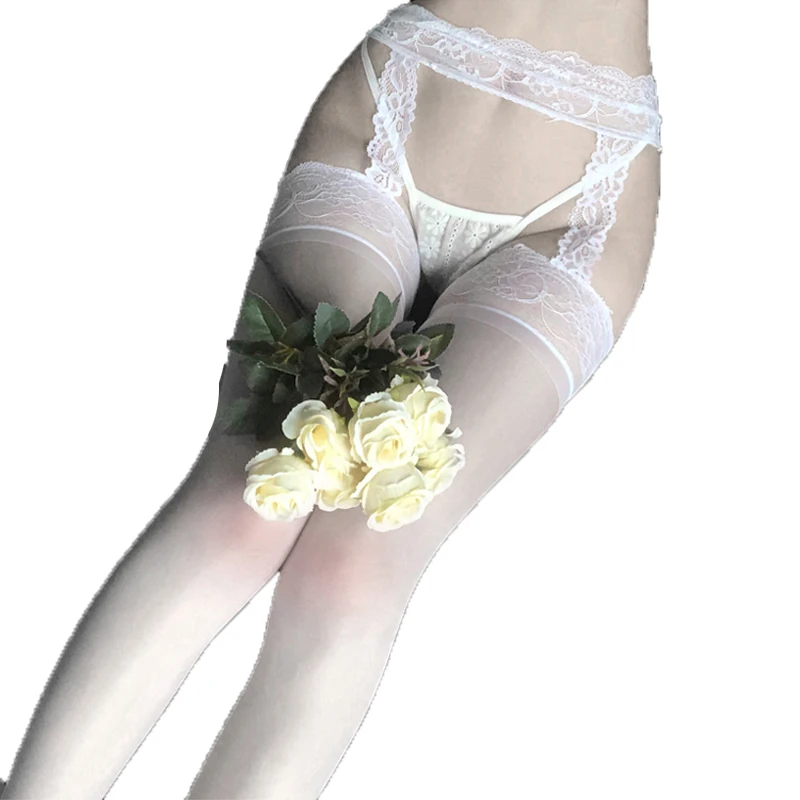 Sexy Women's Lace Tights White Stocking Breathable Top Thigh High With Suspender Garter Belt Lingerie Pantyhose Floral Orz-I
Sexy Women's Lace Tights White Stocking Breathable Top Thigh High With Suspender Garter Belt Lingerie Pantyhose Floral Orz-I