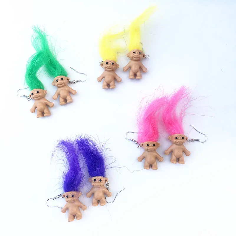2020 New Creative Cute Doll Dangle Earring Macarons Colorful Hair Babies Pendant Earring for Girls Daily Jewelry Party Gifts
2020 New Creative Cute Doll Dangle Earring Macarons Colorful Hair Babies Pendant Earring for Girls Daily Jewelry Party Gifts