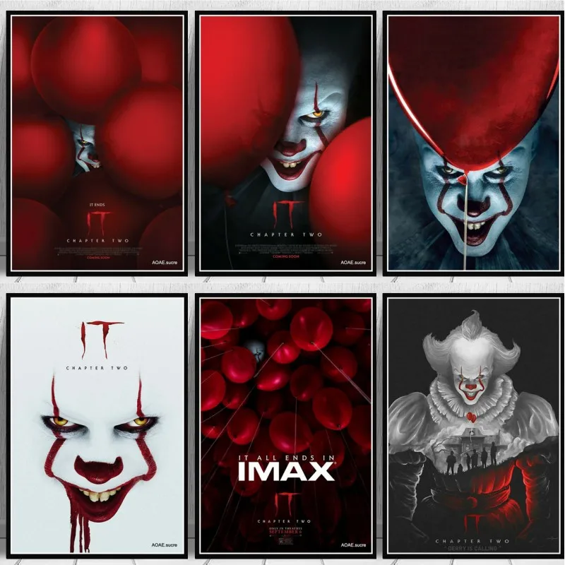 Chapter 2 Pennywise Horror Movie II Poster Wall Art Oil Painting Picture Prints Canvas Painting For Home Room Decor
Chapter 2 Pennywise Horror Movie II Poster Wall Art Oil Painting Picture Prints Canvas Painting For Home Room Decor