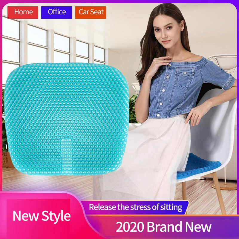 The New Three-generation Double-layer Gel Cushion Honeycomb Car Seat Cushion Chair Breathable Cushion Cool Pad Adults Latex LISM 
The New Three-generation Double-layer Gel Cushion Honeycomb Car Seat Cushion Chair Breathable Cushion Cool Pad Adults Latex LISM