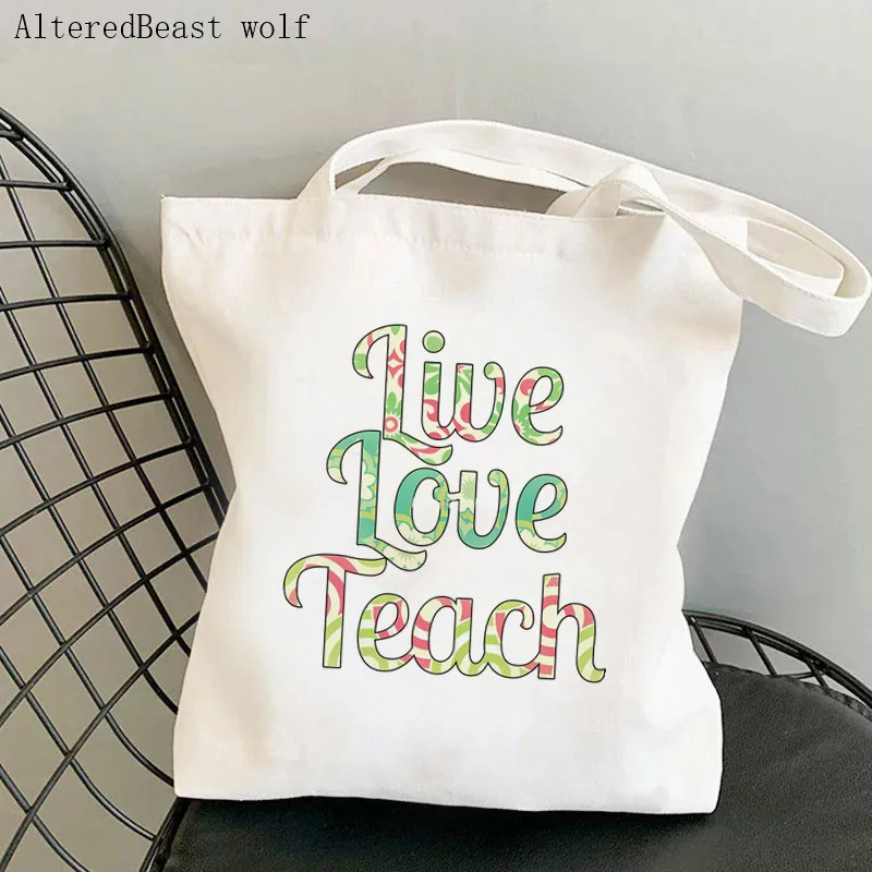 Women Shopper bag green love teach Printed Kawaii Bag Harajuku Shopping Canvas Shopper Bag girl handbag Tote Shoulder Lady Bag
Women Shopper bag green love teach Printed Kawaii Bag Harajuku Shopping Canvas Shopper Bag girl handbag Tote Shoulder Lady Bag