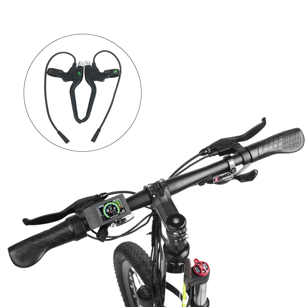 Alloy Bafang Brake Levers E-Bike 3Pin Brake Handles When Brake Power Cut Off Male Connect Electric Bicycle Conversion Part
Alloy Bafang Brake Levers E-Bike 3Pin Brake Handles When Brake Power Cut Off Male Connect Electric Bicycle Conversion Part