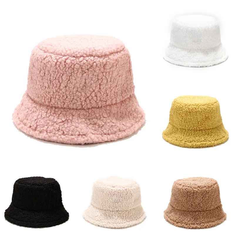 Faux Fur Plush Bucket Hat Winter Women Smiley Hat Tourism Outdoor Warm Hats Soft Velvet Cap Fashion Panama Soft Fisherman Caps
Faux Fur Plush Bucket Hat Winter Women Smiley Hat Tourism Outdoor Warm Hats Soft Velvet Cap Fashion Panama Soft Fisherman Caps