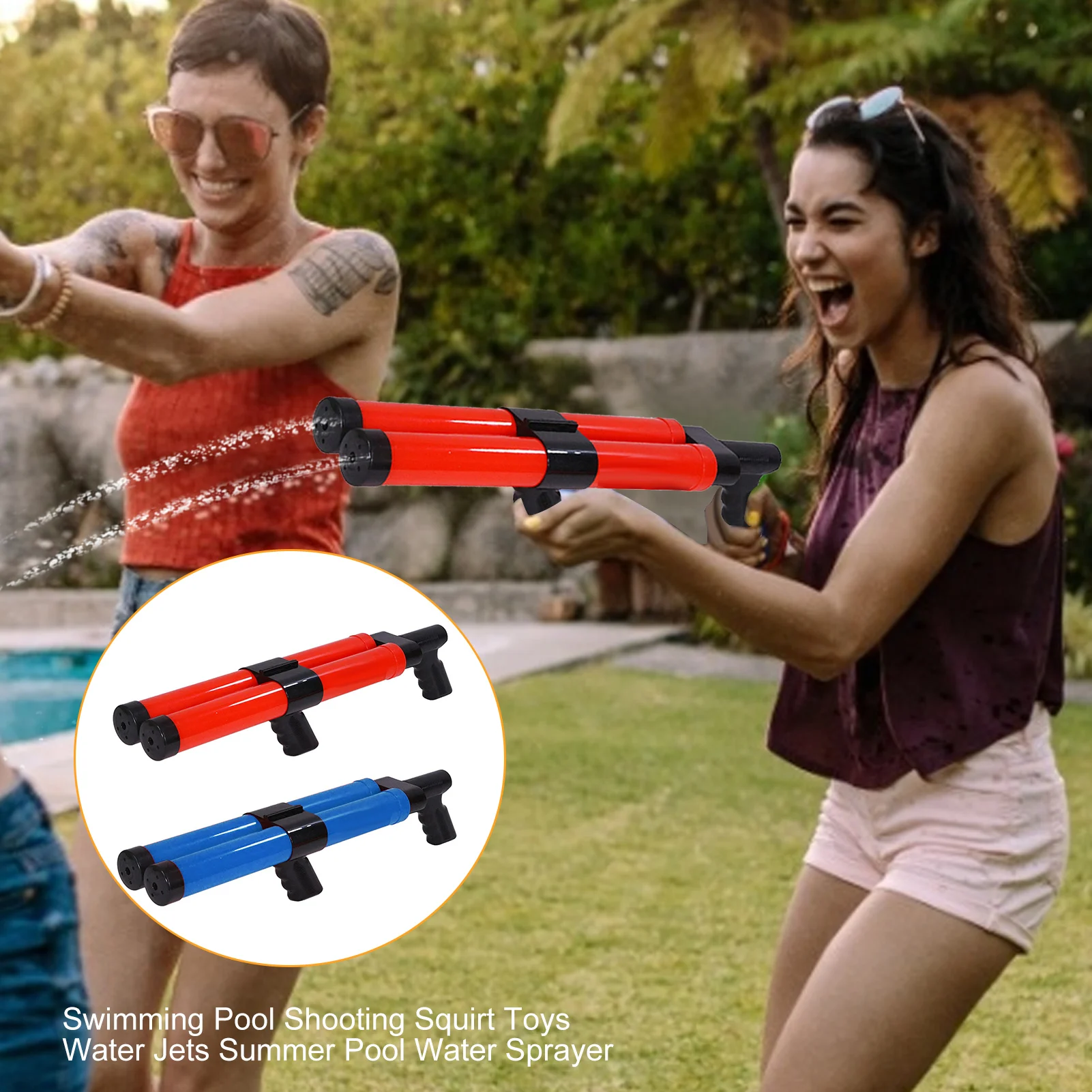 Игрушки-брызгалки для плавательного бассейна, распылитель воды для летнего бассейна, летняя детская игрушка для водяной съемки, подарок
Игрушки-брызгалки для плавательного бассейна, распылитель воды для летнего бассейна, летняя детская игрушка для водяной съемки, подарок