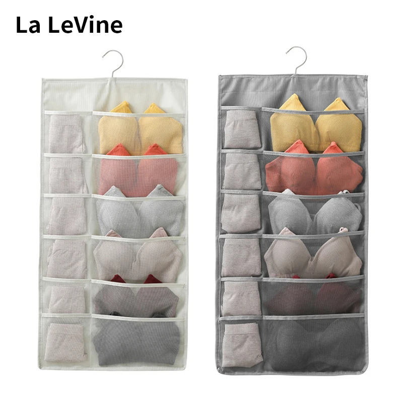 Storage Bag Home Closet Underwear Hanging Wall Organizer Pockets Bedroom Wardrobe Organizer For Small Things Foldable Bra Socks
Storage Bag Home Closet Underwear Hanging Wall Organizer Pockets Bedroom Wardrobe Organizer For Small Things Foldable Bra Socks