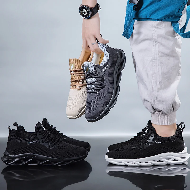 Men's Trainers Shoes LightWeight Runnning Sneakers Hard-Wearing Non-slip Footwear Outdoor Walking Jogging Shoes Plus Size 39-46
Men's Trainers Shoes LightWeight Runnning Sneakers Hard-Wearing Non-slip Footwear Outdoor Walking Jogging Shoes Plus Size 39-46