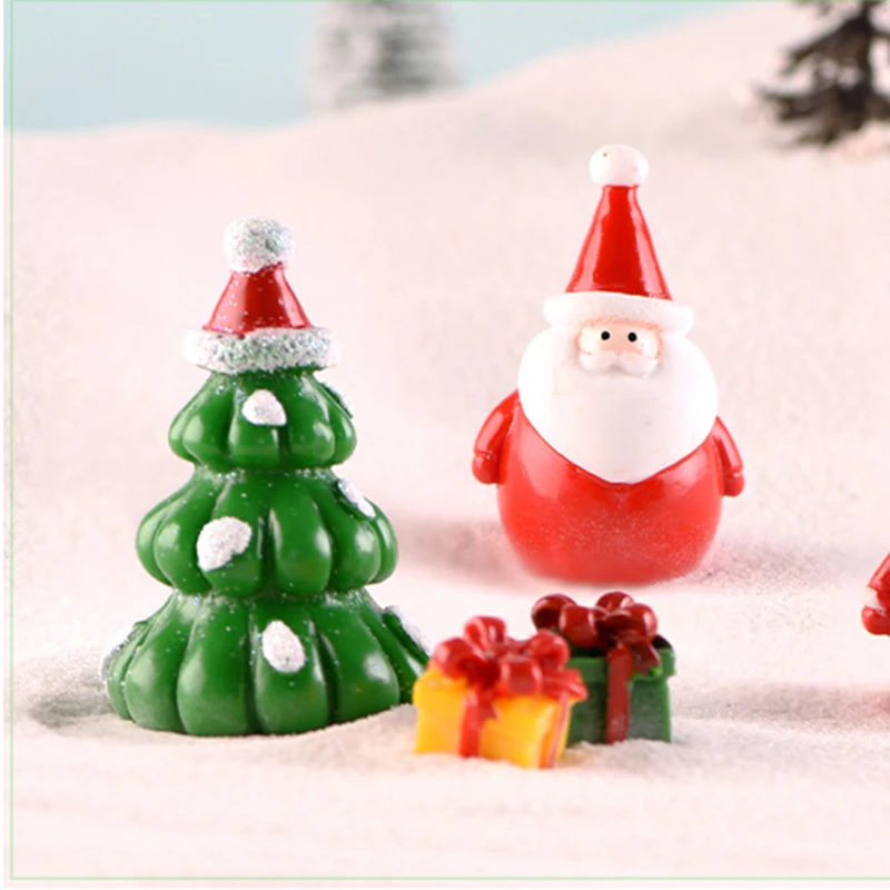 1-15pcs/set Miniature Christmas Tree Santa Claus Snowmen Terrarium Accessories Gift Box Fairy Garden Figurines Doll House Decor
1-15pcs/set Miniature Christmas Tree Santa Claus Snowmen Terrarium Accessories Gift Box Fairy Garden Figurines Doll House Decor