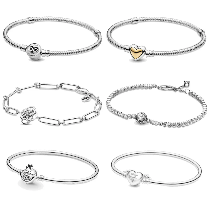 New Rose Genuine Original Pandora Designer Charm Jewelry Suitable For Women DIY Charm 925 Sterling Silver Ring Bracelet Gift
New Rose Genuine Original Pandora Designer Charm Jewelry Suitable For Women DIY Charm 925 Sterling Silver Ring Bracelet Gift