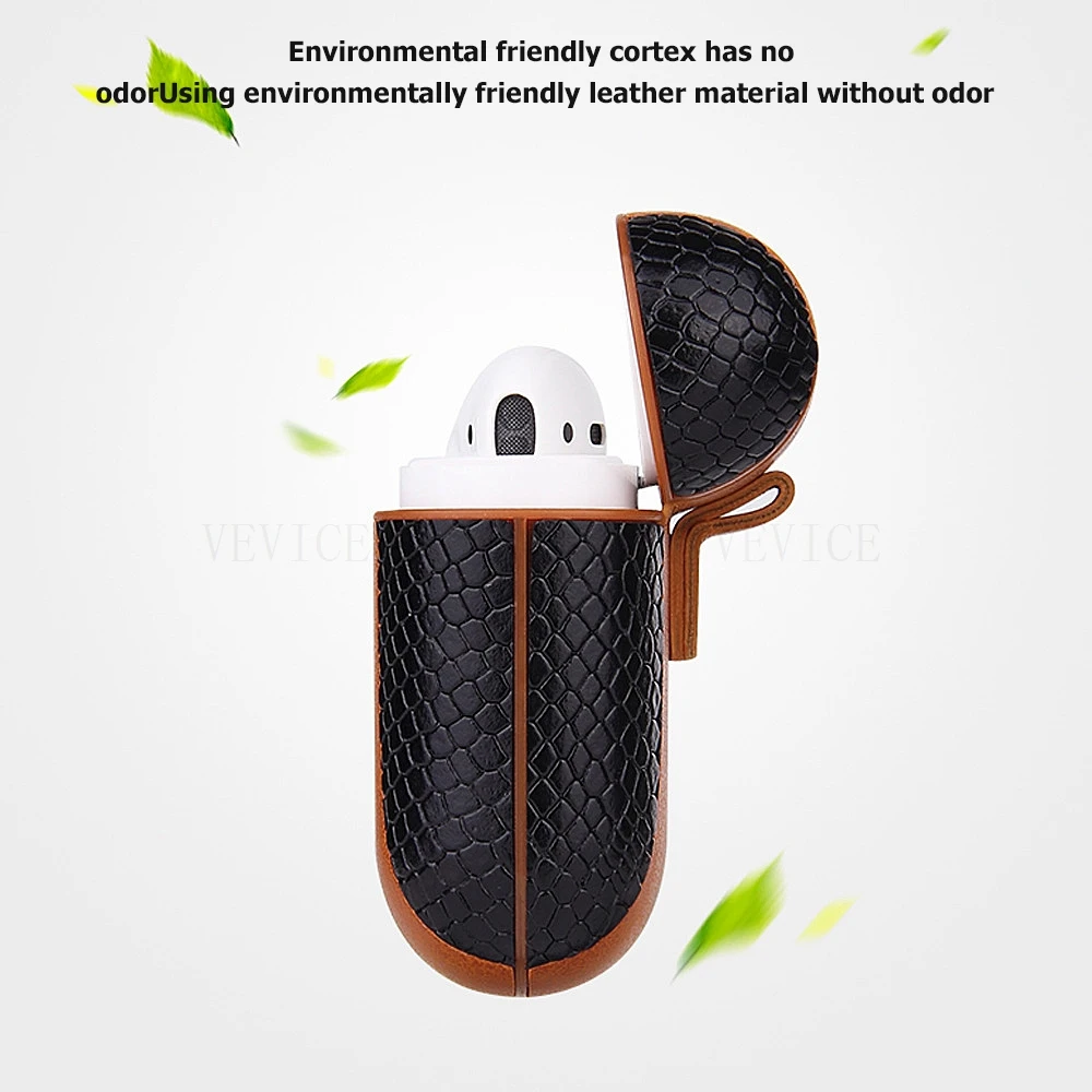 Serpentine leather Wireless Bluetooth Earphone Bag For AirPods 2 1 Pro Protective Charging Bag Cover Box Case For AirPods2 1 Pro
Serpentine leather Wireless Bluetooth Earphone Bag For AirPods 2 1 Pro Protective Charging Bag Cover Box Case For AirPods2 1 Pro