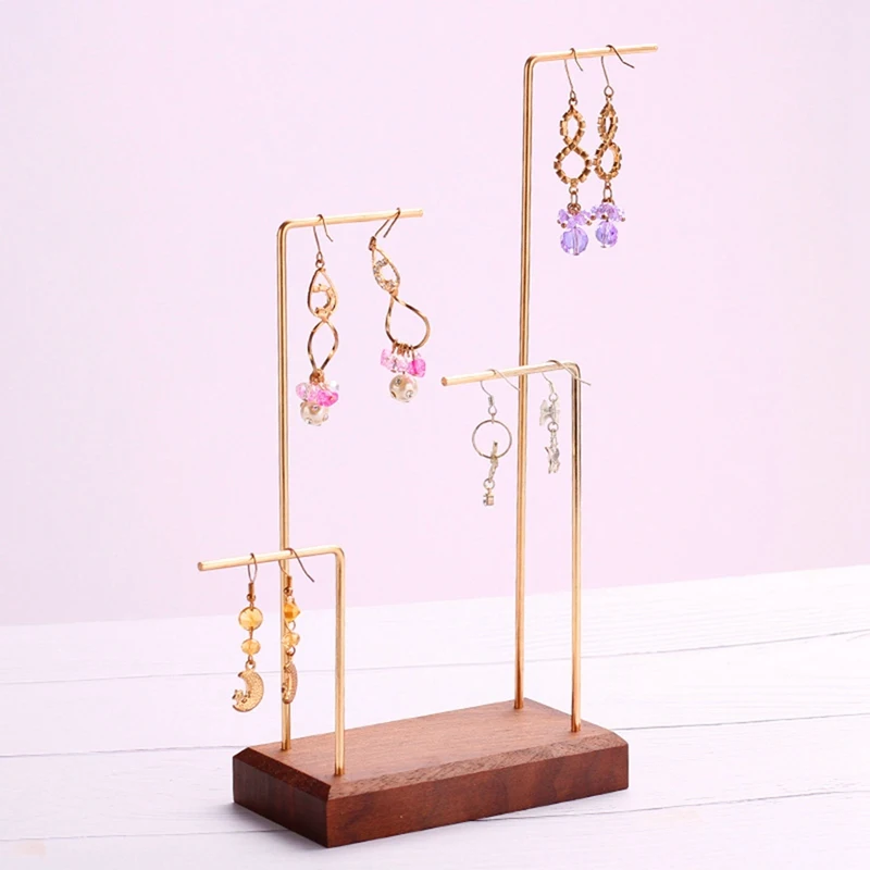 4Pcs Ring Display Holder Pendant Earrings Display Stand Metal Stick Solid Wood Jewelry Display Stand
4Pcs Ring Display Holder Pendant Earrings Display Stand Metal Stick Solid Wood Jewelry Display Stand