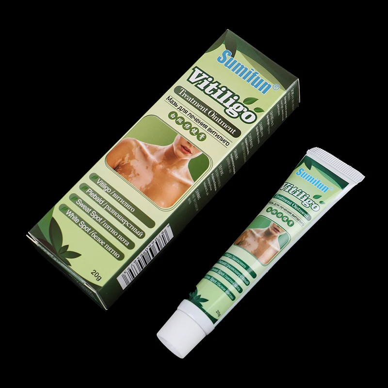 20g Chinese Medical Vitiligo Ointment Pigment Melanin Promoting Liniment Skin White Spot Leukoplakia Disease Treatment
20g Chinese Medical Vitiligo Ointment Pigment Melanin Promoting Liniment Skin White Spot Leukoplakia Disease Treatment