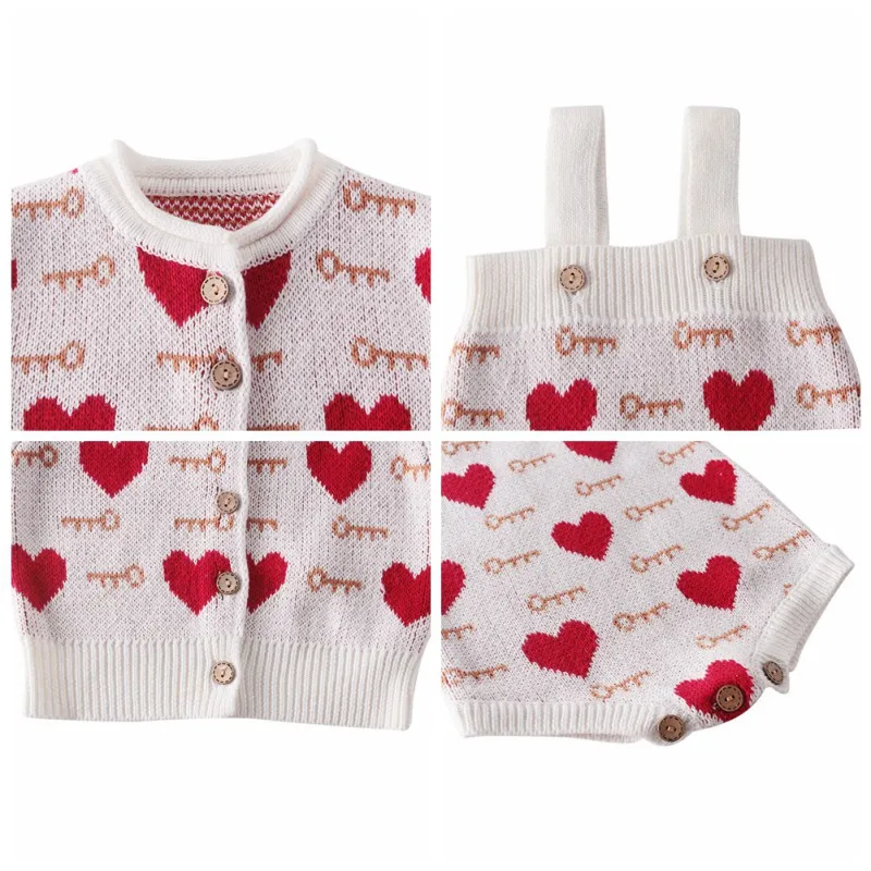 Baby Girl Clothes Newborn Baby Girl Romper Knitted Baby Clothes Girl Jumpsuit Cotton Baby Sweater Vest Set
Baby Girl Clothes Newborn Baby Girl Romper Knitted Baby Clothes Girl Jumpsuit Cotton Baby Sweater Vest Set