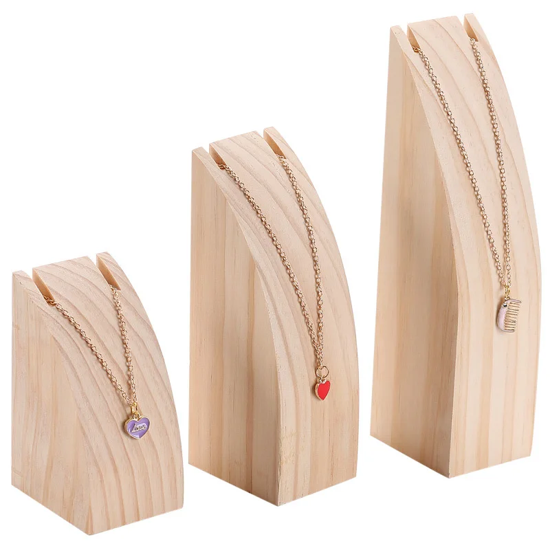 Jewelry Necklace Display Stand Jewelry Pendant Clavicle Chain Storage Wooden 
Jewelry Necklace Display Stand Jewelry Pendant Clavicle Chain Storage Wooden
