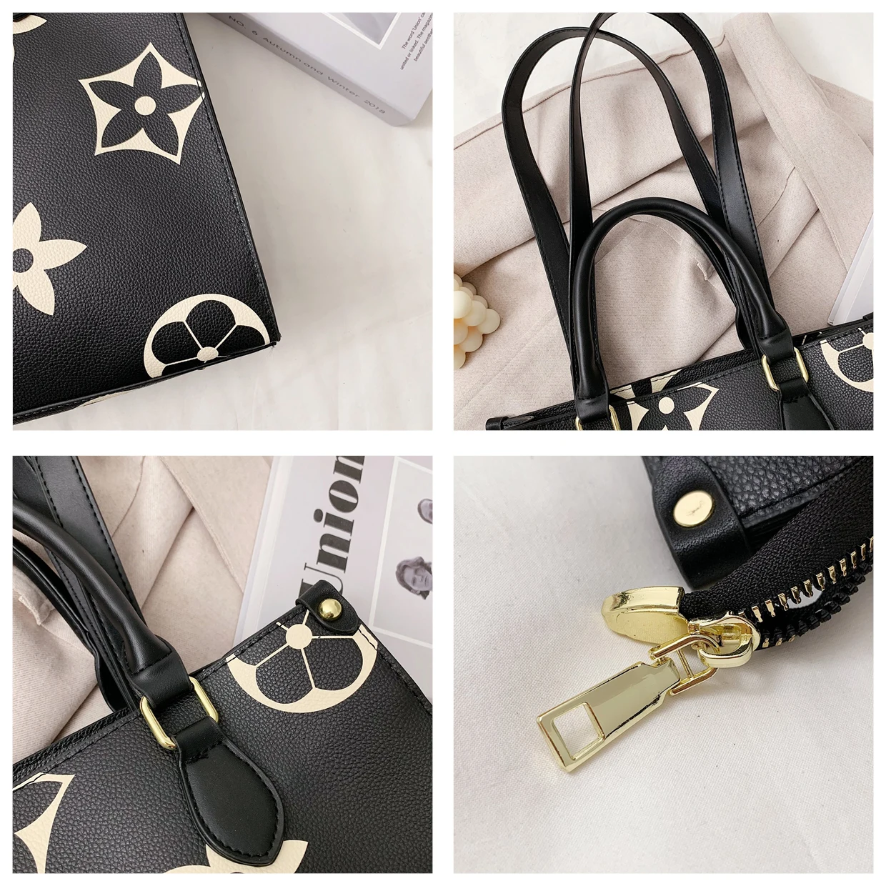 2021 Classic Khaki Women's Bag Fashion Print Large Flower Pattern Leather Women Crossbody Bag Handbag
2021 Classic Khaki Women's Bag Fashion Print Large Flower Pattern Leather Women Crossbody Bag Handbag