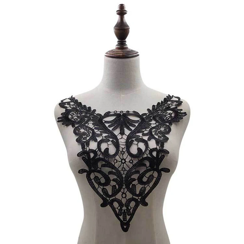 1Pc Embroidered Blue Lace Fabric Neckline Collar Applique Embroidery Sewing on Patches Sewing Fabric DIY Accessories
1Pc Embroidered Blue Lace Fabric Neckline Collar Applique Embroidery Sewing on Patches Sewing Fabric DIY Accessories