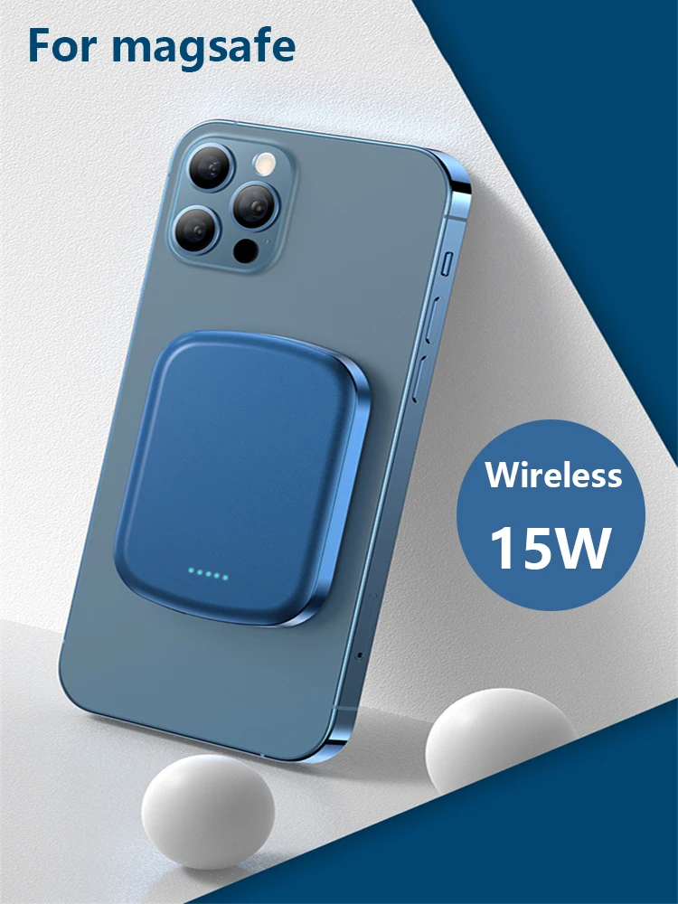 10000mAh Power Bank 15W Magnetic Wireless Fast Charger For magsafe powerbank Mobile Phone battery For iphone 12 xiaomi Samsung
10000mAh Power Bank 15W Magnetic Wireless Fast Charger For magsafe powerbank Mobile Phone battery For iphone 12 xiaomi Samsung