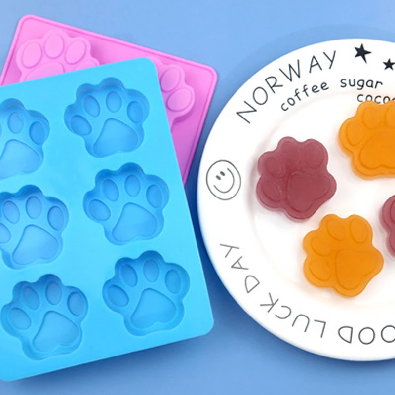 6-Hole Cat Paw Mold Baking Cake Decoration Accessories DIY Dog Paw Shaped Chocolate Fudge Pastry Silicone Mold Epoxy Resin Mold
6-Hole Cat Paw Mold Baking Cake Decoration Accessories DIY Dog Paw Shaped Chocolate Fudge Pastry Silicone Mold Epoxy Resin Mold