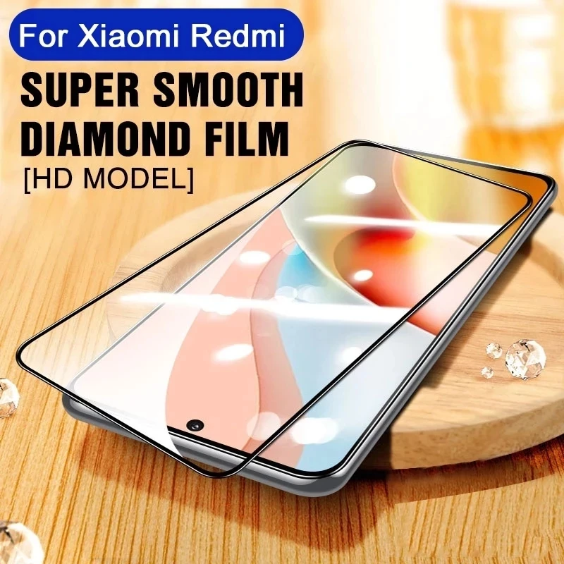 Защитное стекло с полным покрытием для Xiaomi Redmi 9 9A 9C NFC 8 8A 7 7A закаленное защитное