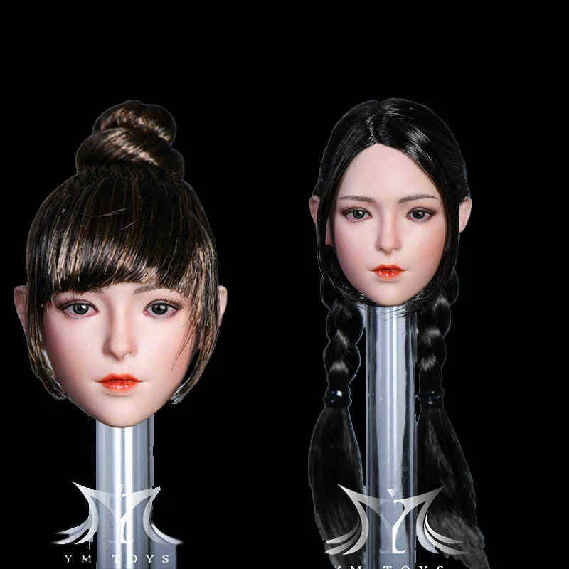 IN STOCK YMTOYS YMT048 1/6 Asian Beauty Head Sculpt Female Soldier Hair Transplant Head Carving Fit 12'' Action Figure
IN STOCK YMTOYS YMT048 1/6 Asian Beauty Head Sculpt Female Soldier Hair Transplant Head Carving Fit 12'' Action Figure