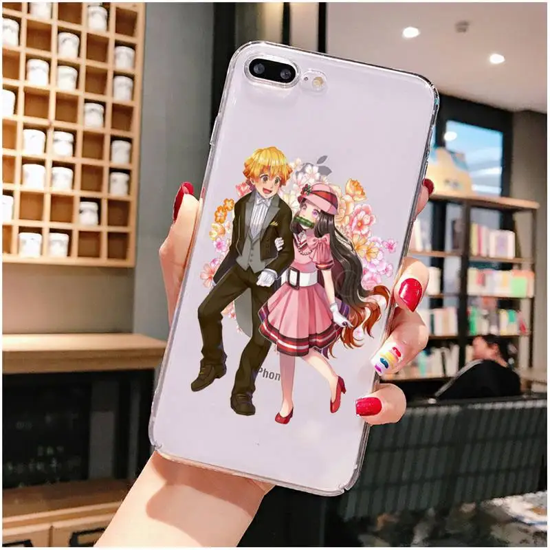 demon slayer Phone Case For iPhone X XS MAX 6 6s 7 7plus 8 8Plus 5 5S SE 2020 XR 11 11pro max Clear funda Cover
demon slayer Phone Case For iPhone X XS MAX 6 6s 7 7plus 8 8Plus 5 5S SE 2020 XR 11 11pro max Clear funda Cover