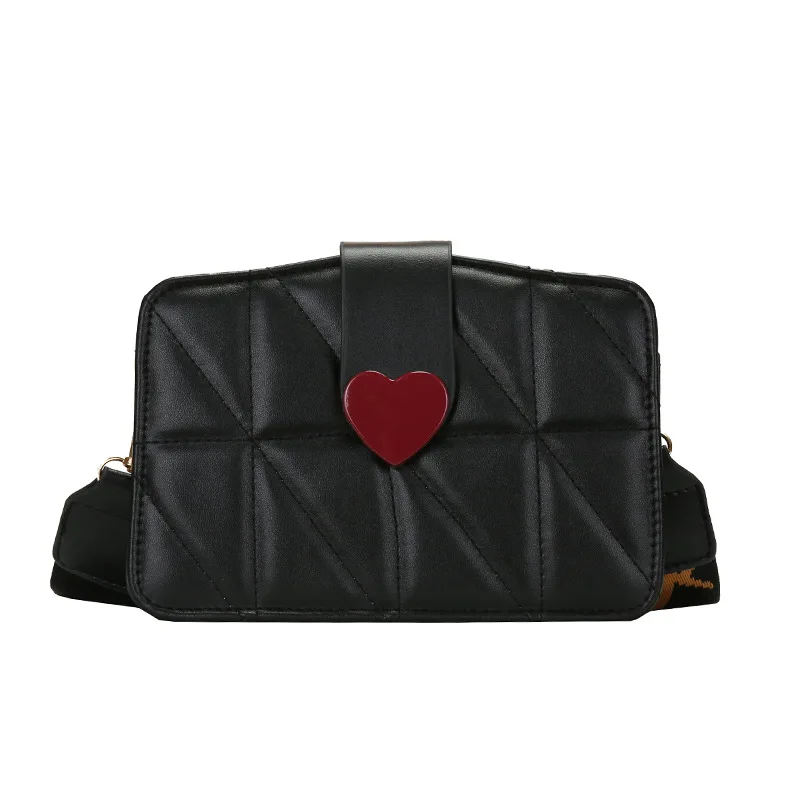 Net red small new tide Korean fashion heart mobile phone bag ins Joker wide shoulder strap messenger bag 
Net red small new tide Korean fashion heart mobile phone bag ins Joker wide shoulder strap messenger bag