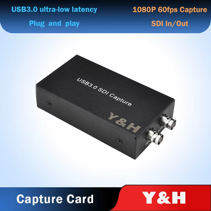 USB3.0 60FPS SDI HDMI-совместимая коробка для захвата видео HD захват ключ игры прямая