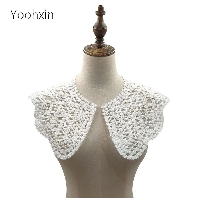 NEW white Plush mesh flower embroidery DIY lace collar Fabric Sewing Applique ribbon trim neckline craft cloth home Textile
NEW white Plush mesh flower embroidery DIY lace collar Fabric Sewing Applique ribbon trim neckline craft cloth home Textile