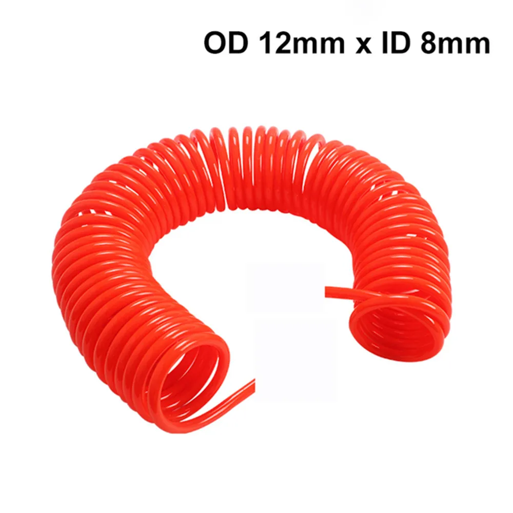 6/15M PU Recoil Spring End Hose Line Pipe Tube For Air Pneumatic Compressor General Purpose Air Compressor Hose Without Joint
6/15M PU Recoil Spring End Hose Line Pipe Tube For Air Pneumatic Compressor General Purpose Air Compressor Hose Without Joint