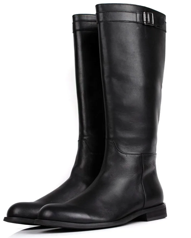 Slim Zipper Knee High Mens Boots Genuine Leather Boots Fashion Male Winter Boots
Slim Zipper Knee High Mens Boots Genuine Leather Boots Fashion Male Winter Boots