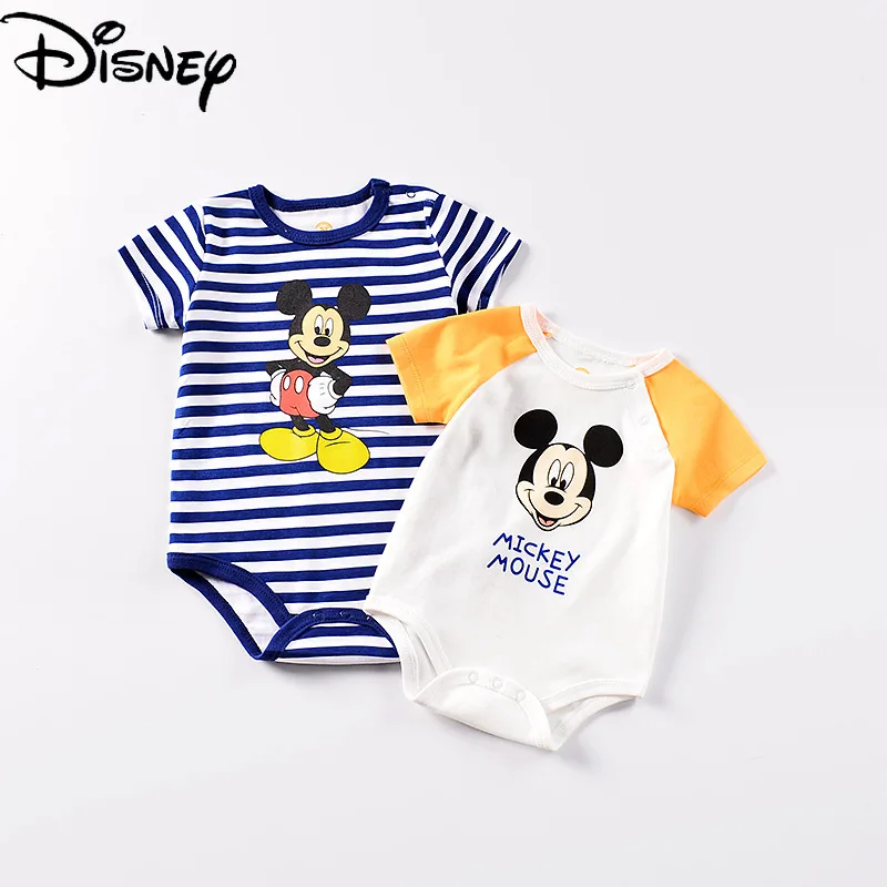Disney Mickey Mouse baby short-sleeved triangle bag fart clothing cotton newborn romper breathable one-piece 0-2 years old
Disney Mickey Mouse baby short-sleeved triangle bag fart clothing cotton newborn romper breathable one-piece 0-2 years old