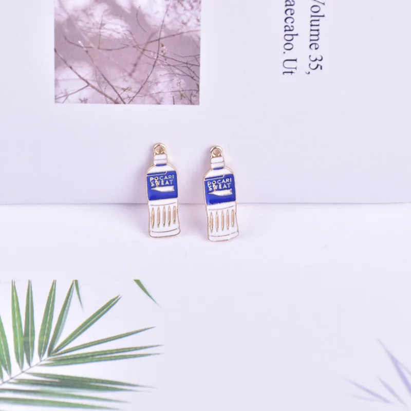 10pcs Mineral Water Bottle Drink Cup Enamel Metal Charms Earring Pendant Fit DIY Craft Bracelet Jewelry Finding Handmade FX104
10pcs Mineral Water Bottle Drink Cup Enamel Metal Charms Earring Pendant Fit DIY Craft Bracelet Jewelry Finding Handmade FX104