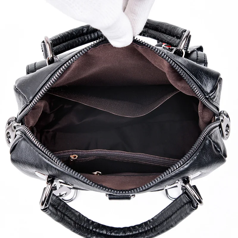 Women Backpacks Classic Female Shoulder Bags Multifunction Soft Leather Backpack Ladies Travel BackPack Girl Luxury Bags Mochila
Women Backpacks Classic Female Shoulder Bags Multifunction Soft Leather Backpack Ladies Travel BackPack Girl Luxury Bags Mochila