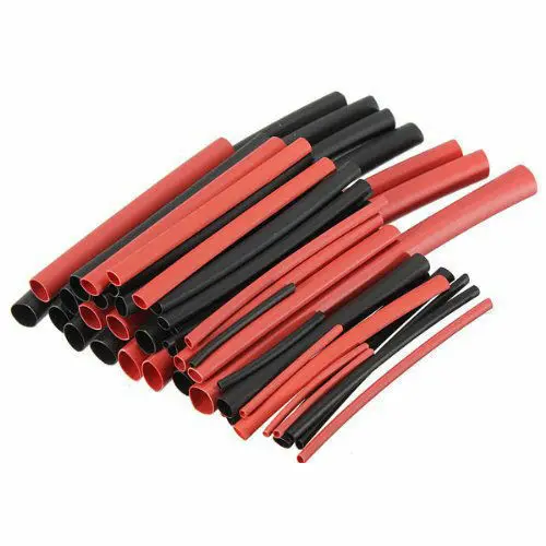 Newly 42pcs 6 Sizes Ratio 2:1 Red Black Polyolefin H-type Heat Shrink Tubing Tube Sleeve Sleeving Cable Wrap Wire Kit
Newly 42pcs 6 Sizes Ratio 2:1 Red Black Polyolefin H-type Heat Shrink Tubing Tube Sleeve Sleeving Cable Wrap Wire Kit
