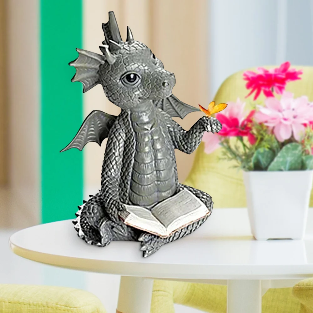 Baby Dragon Garden Sculpture Decoration Adorable Yoga Dragon Resin Statue Home Garden Outdoor Decoration Ornaments Giftware
Baby Dragon Garden Sculpture Decoration Adorable Yoga Dragon Resin Statue Home Garden Outdoor Decoration Ornaments Giftware