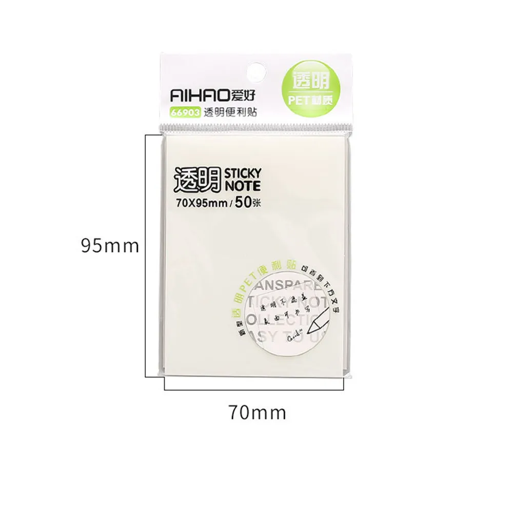 50pcs Waterproof Memo Sticky Note Index Memo Pad Bookmark Paper School Stationery List Note For Students
50pcs Waterproof Memo Sticky Note Index Memo Pad Bookmark Paper School Stationery List Note For Students