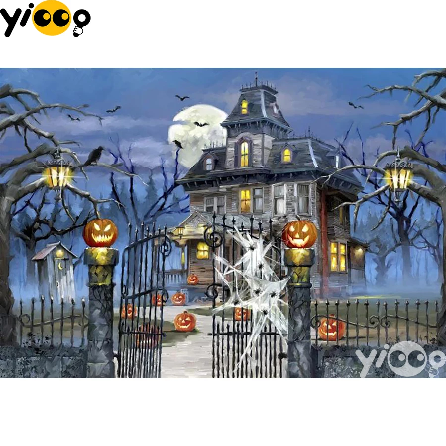 Full Square/Round Diamond Embroidery Haunted House 5D Diamond Painting Rhinestone Mosaic Home Decor Gift BX2419
Full Square/Round Diamond Embroidery Haunted House 5D Diamond Painting Rhinestone Mosaic Home Decor Gift BX2419