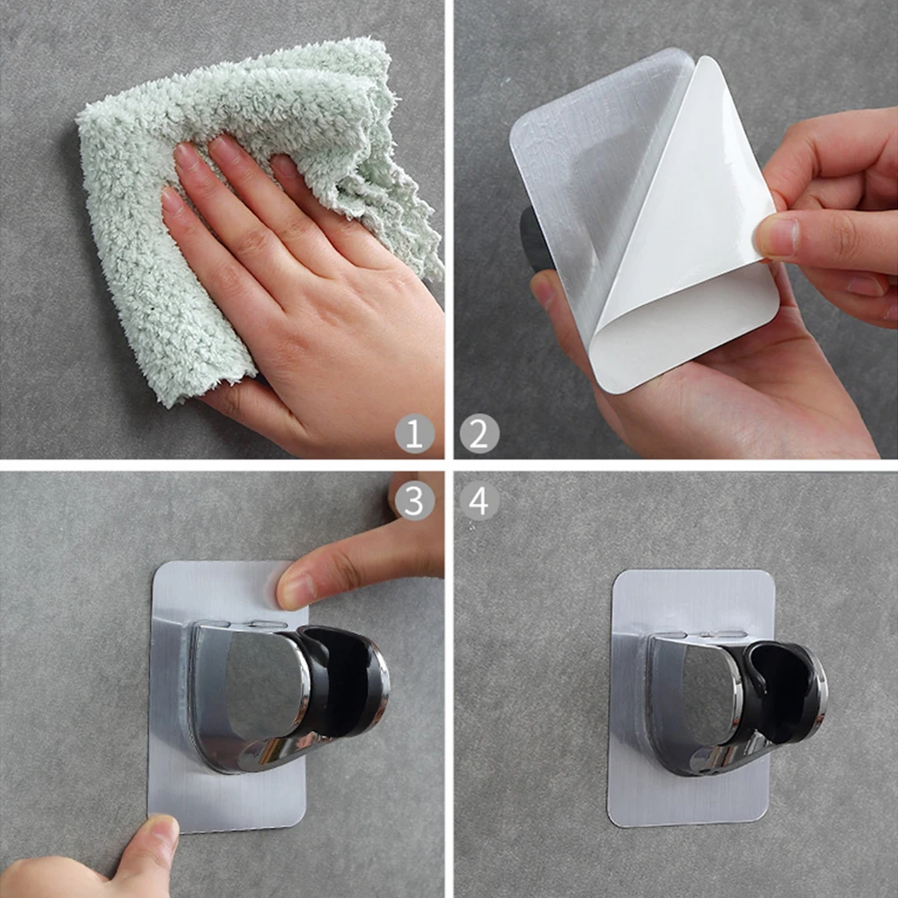 Adjustable Self-adhesive Shower Base Rack Bracket Suction Cup Wall Mounted Replacement Shower Holder Bathroom Punch-free Bracket
Adjustable Self-adhesive Shower Base Rack Bracket Suction Cup Wall Mounted Replacement Shower Holder Bathroom Punch-free Bracket