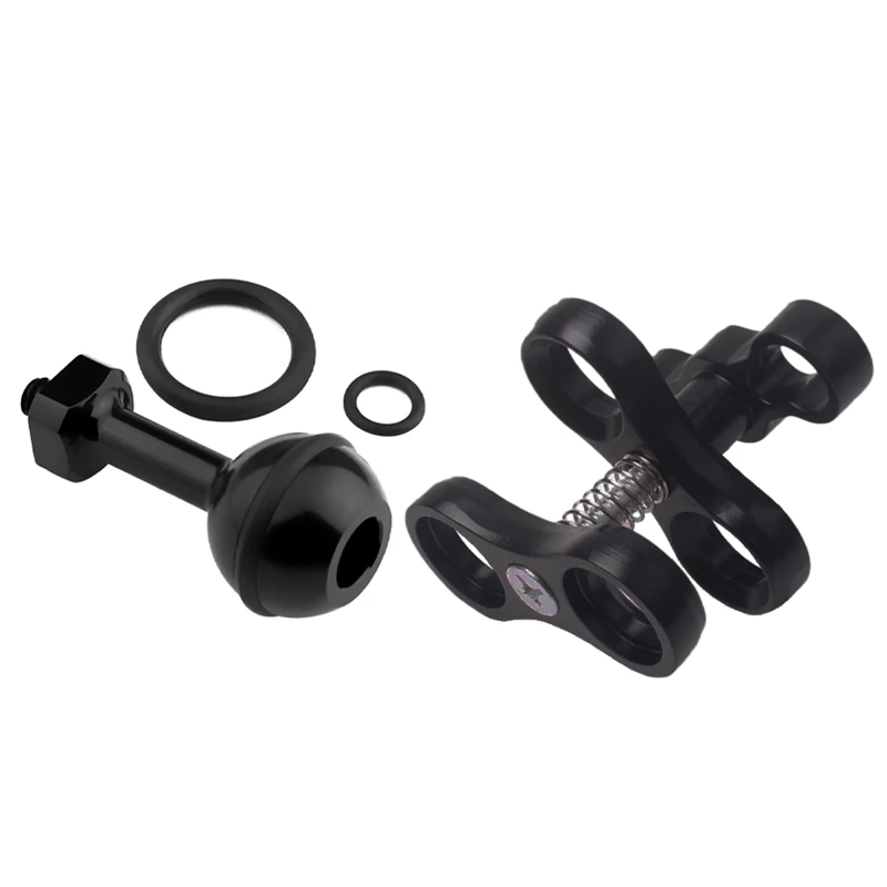 1/4 дюйма винтовой шаровой Адаптер для GOPRO HERO5 HERO4 Session HERO 4 3 + 2 1 SJCAM SJ4000 и алюминиевый