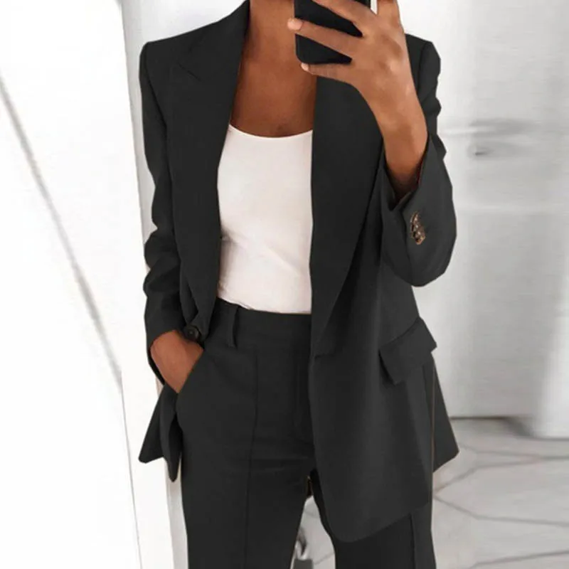 Women Sexy Long Sleeve Solid Color Jacket 2021 Autumn Elegant Turn-down Collar Tops Office Lady Winter Slim Cardigan Outerwear
Women Sexy Long Sleeve Solid Color Jacket 2021 Autumn Elegant Turn-down Collar Tops Office Lady Winter Slim Cardigan Outerwear