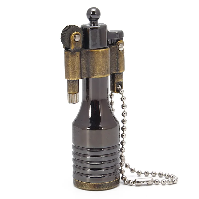 Retro Bullet Free Fire Torch Lighter Flint Grinding Wheel Oil Lighter Key Chain Metal Cigar Cigarette Lighter Gadget For Man
Retro Bullet Free Fire Torch Lighter Flint Grinding Wheel Oil Lighter Key Chain Metal Cigar Cigarette Lighter Gadget For Man