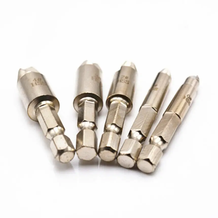 5Pcs Damaged Screw Extractor Remove Set Screws Bolt Extract Drill Bit Hand Tool
5Pcs Damaged Screw Extractor Remove Set Screws Bolt Extract Drill Bit Hand Tool