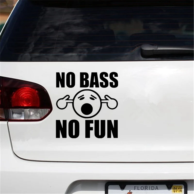 Car Sticker NO BASS NO FUN Funny Automobiles Motorcycles Exterior Accssories PVC Decal for BMW VW Audi Gti Skoda,16cmX15cm
Car Sticker NO BASS NO FUN Funny Automobiles Motorcycles Exterior Accssories PVC Decal for BMW VW Audi Gti Skoda,16cmX15cm