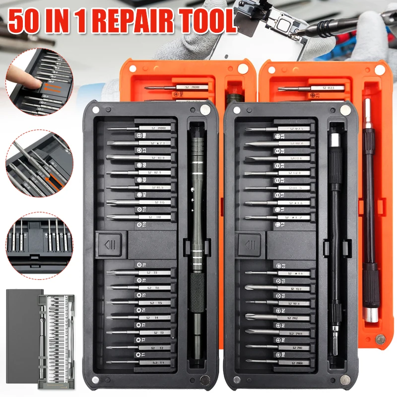 30/50 в 1 ключ с храповым механизмом набор отверток Магнитный драйвер комплект с гибким валом расширение стержня для Инструменты для ремонта ...
30/50 в 1 ключ с храповым механизмом набор отверток Магнитный драйвер комплект с гибким валом расширение стержня для Инструменты для ремонта ...